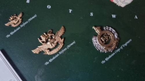 BADGES OF THE RHODESIA  FORCES LIMITED EDITION